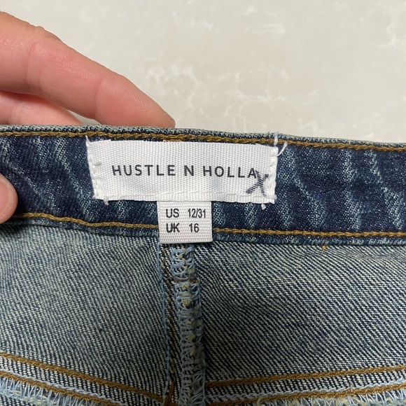 NWT Hustle N Holla Harlow Patch Detail Skirt - Picture 3 of 9